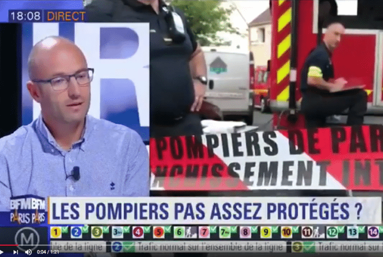 Yaël Lecras sur BFM Paris – “La sécurité des sapeurs-pompiers en intervention”