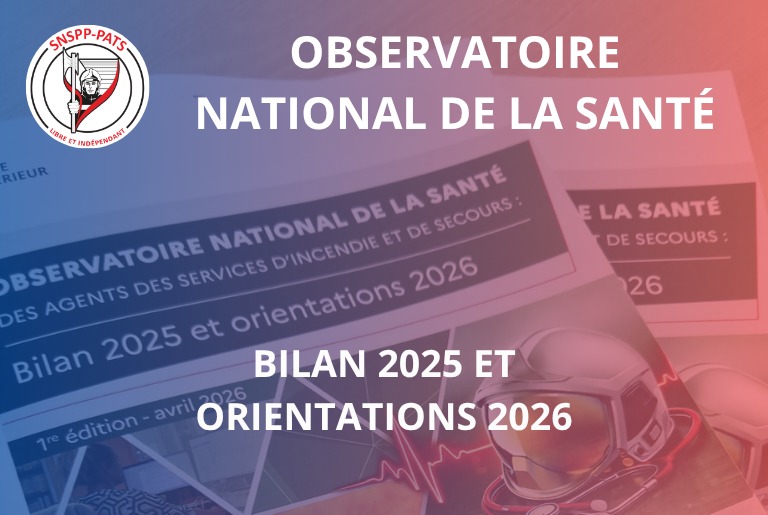 OBSERVATOIRE NATIONAL DE LA SANTE : BILAN 2025 ET PERSPECTIVES 2026